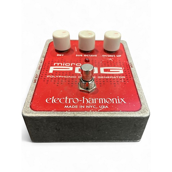 Used Electro-Harmonix Micro Pog Polyphonic Octave Generator Effect Pedal