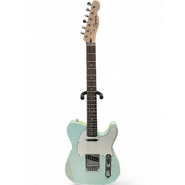 Used Squier Standard Telecaster Seafoam Green Solid Body Electric Guitar