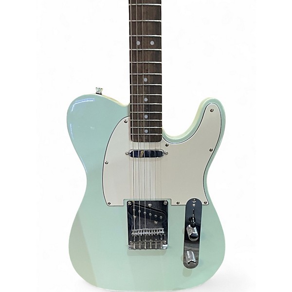 Used Squier Standard Telecaster Seafoam Green Solid Body Electric Guitar