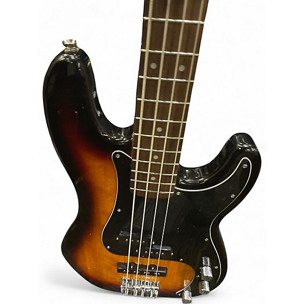 Used Squier Precision Bass Tobacco Burst Electric Bass Guitar