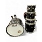 Used Pearl 5 Piece Roadshow Black Drum Kit thumbnail