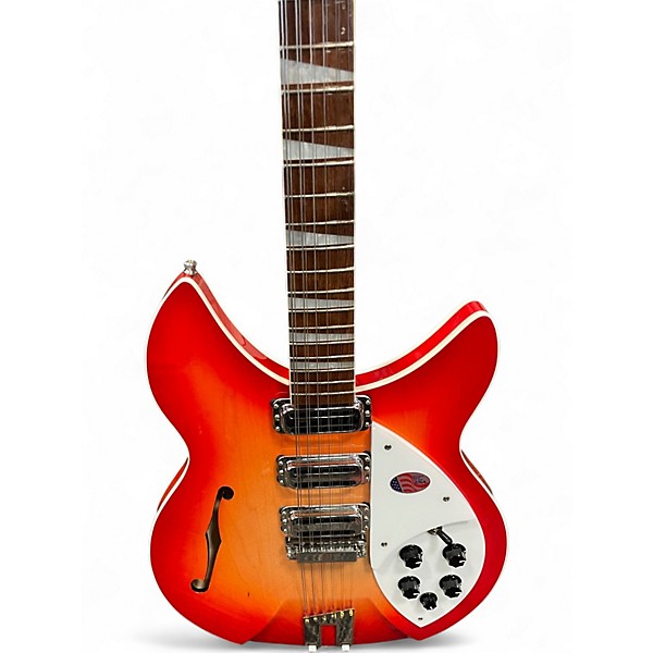 Used Rickenbacker 1993Plus 12 String Fireglo Hollow Body Electric Guitar