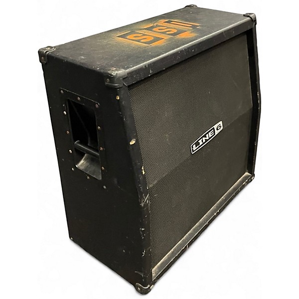 Used Line 6 Spider 412 4x12 Slant Guitar Cabinet