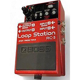 Used BOSS RC3 Loop Station Pedal