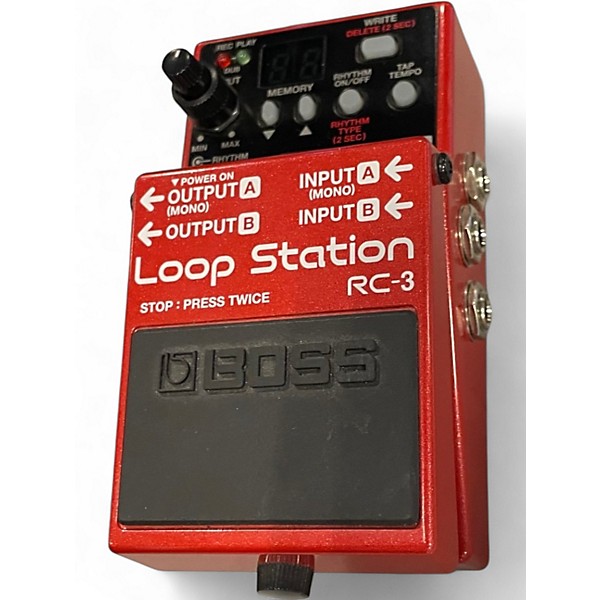 Used BOSS RC3 Loop Station Pedal