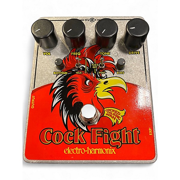 Used Electro-Harmonix Cock Fight Talking Wah Effect Pedal