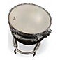 Used Pearl 13.25in WOOD SHELL Black Drum