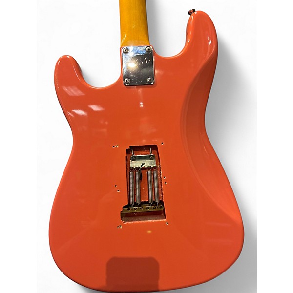 Used Haywire Strat-Style Custom Maple Coral Solid Body Electric Guitar