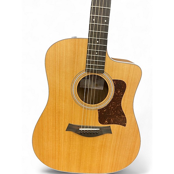 Used Taylor 210CE Natural Acoustic Electric Guitar
