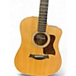 Used Taylor 210CE Natural Acoustic Electric Guitar