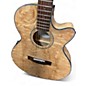 Used Mitchell MX430QAB Natural Acoustic Electric Guitar