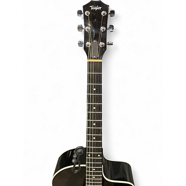 Used Taylor 214CE Black Acoustic Electric Guitar