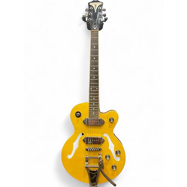 Used Epiphone Wildkat Antique Natural Hollow Body Electric Guitar