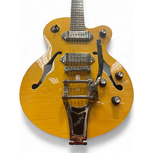 Used Epiphone Wildkat Antique Natural Hollow Body Electric Guitar