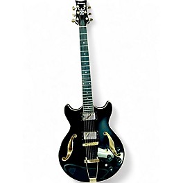 Used Ibanez AMH90-BK 5B-02 Black Hollow Body Electric Guitar