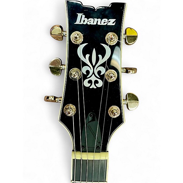 Used Ibanez AMH90-BK 5B-02 Black Hollow Body Electric Guitar