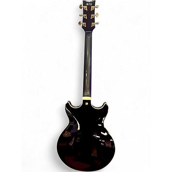 Used Ibanez AMH90-BK 5B-02 Black Hollow Body Electric Guitar