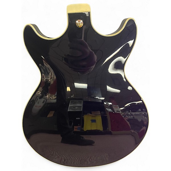 Used Ibanez AMH90-BK 5B-02 Black Hollow Body Electric Guitar