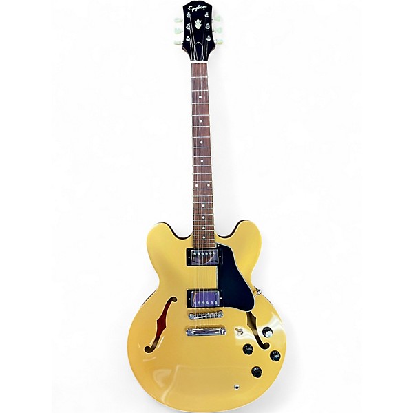 Used Epiphone ES355 IG Gold Hollow Body Electric Guitar