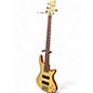 Used Schecter Guitar Research Stiletto Custom 5 String Natural Electric Bass Guitar thumbnail