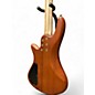 Used Schecter Guitar Research Stiletto Custom 5 String Natural Electric Bass Guitar