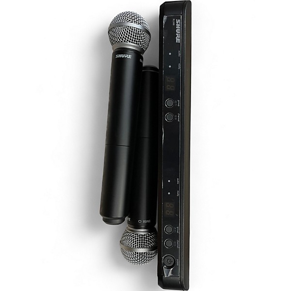 Used Shure BLX288/SM58 Handheld Wireless System