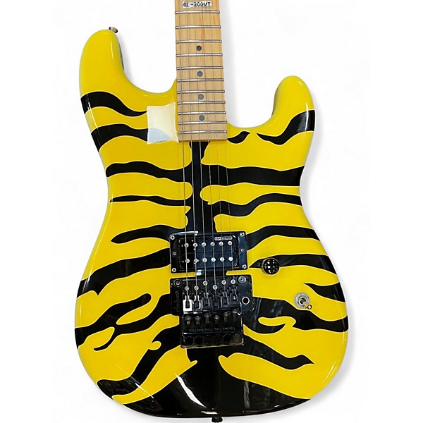 Used ESP LTD GL200MT Yellow Tiger Solid Body Electric Guitar