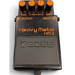 Used BOSS Heavy Metal Black Label Effect Pedal