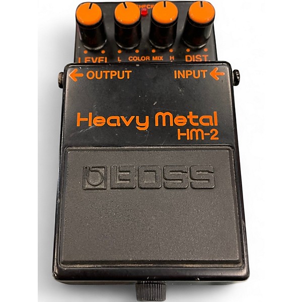 Used BOSS Heavy Metal Black Label Effect Pedal