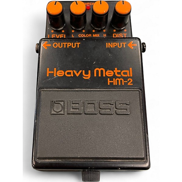 Used BOSS Heavy Metal Black Label Effect Pedal