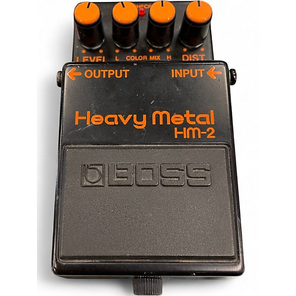 Used BOSS Heavy Metal Black Label Effect Pedal