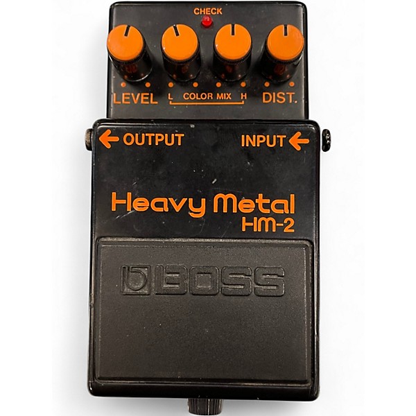 Used BOSS Heavy Metal Black Label Effect Pedal