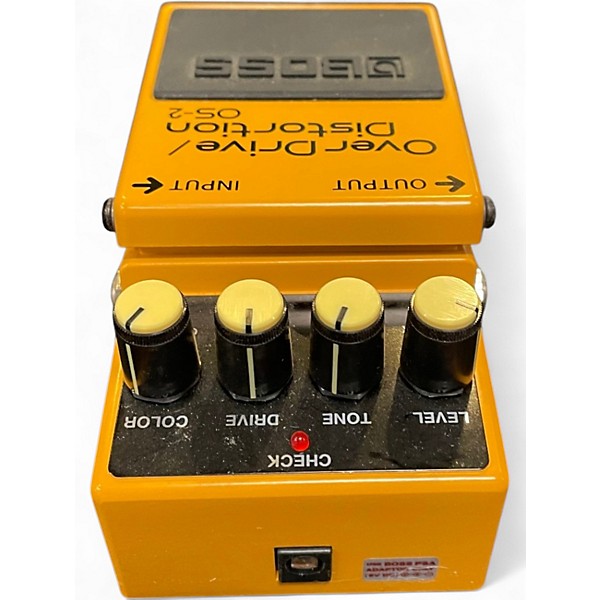 Used BOSS OS2 Overdrive Distortion Effect Pedal