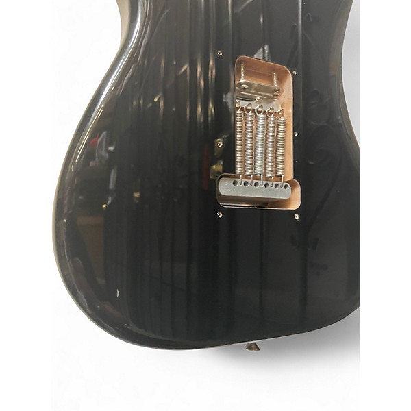 Used Fender Standard Stratocaster HSS black Solid Body Electric Guitar