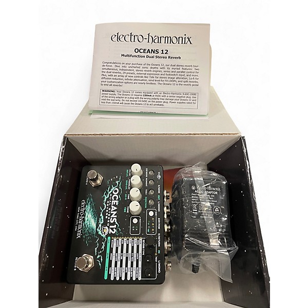 Used Electro-Harmonix Oceans 12 Effect Pedal