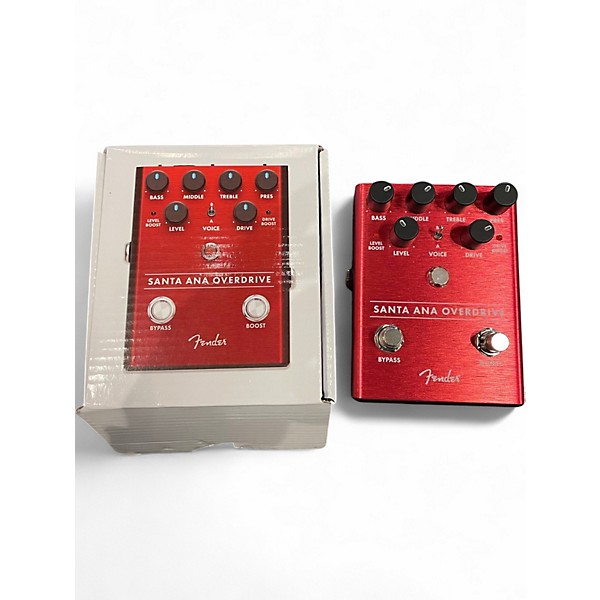 Used Fender Santa Ana Overdrive Effect Pedal