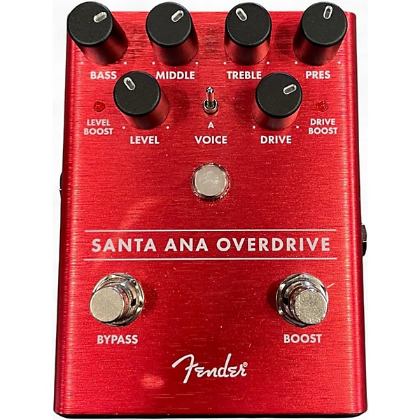 Used Fender Santa Ana Overdrive Effect Pedal