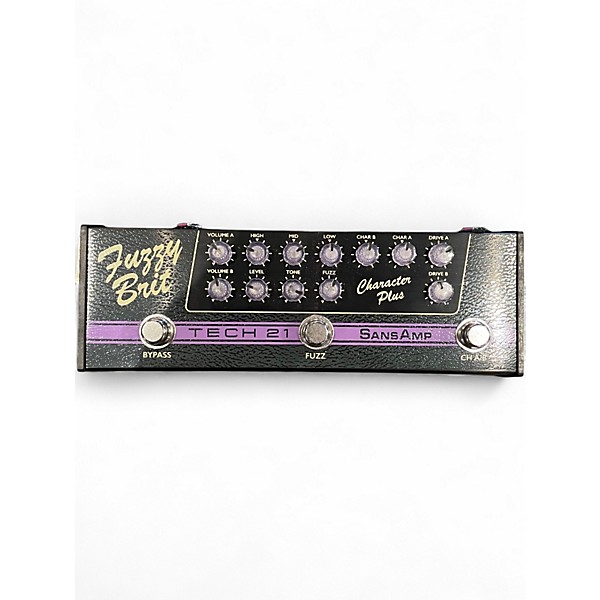Used Tech 21 Fuzzy Brit Effect Pedal