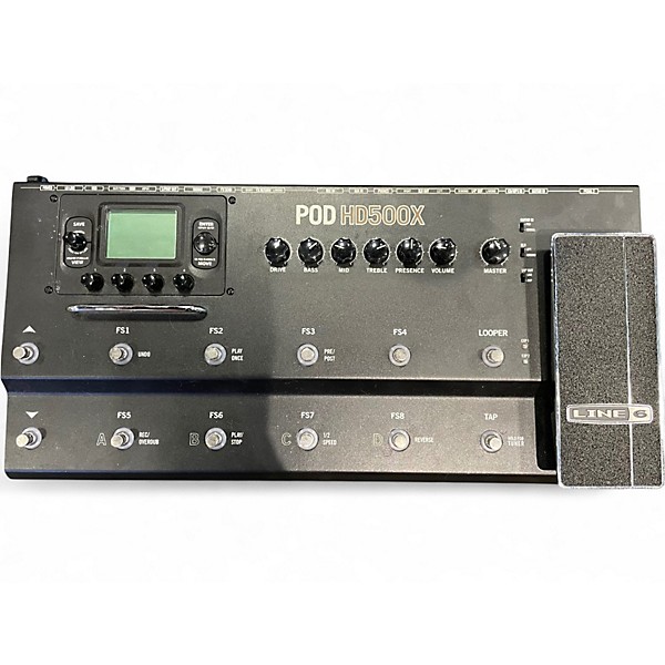 Used Line 6 Pod HD500X Amp Modeler Effect Processor