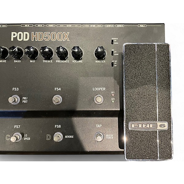 Used Line 6 Pod HD500X Amp Modeler Effect Processor