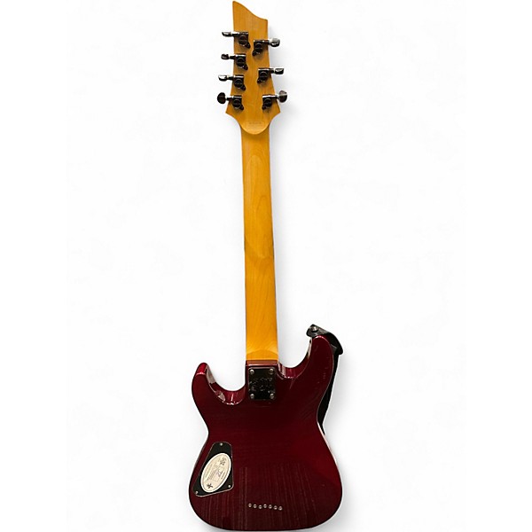 Used Schecter Guitar Research SGR C7 Red Solid Body Electric Guitar