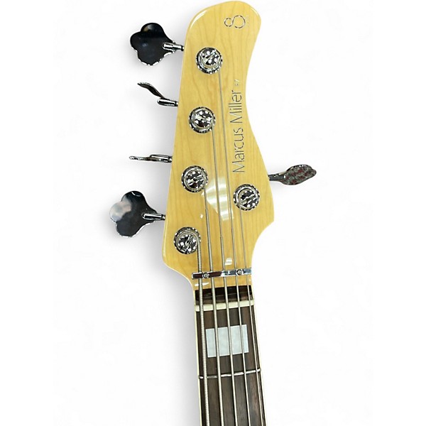 Used Sire Marcus Miller P7 Alder 5 String White Electric Bass Guitar