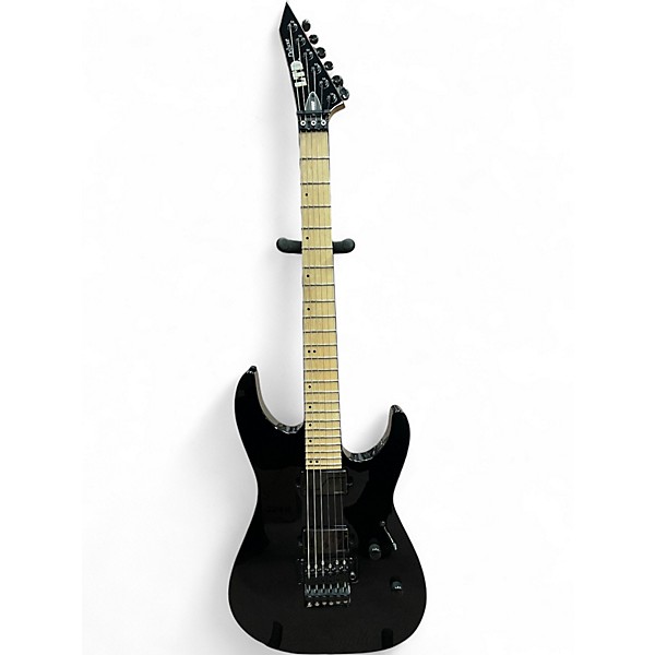 Used ESP LTD M-1000 Black Solid Body Electric Guitar