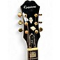 Used Epiphone EJ200SCE Black Acoustic Electric Guitar