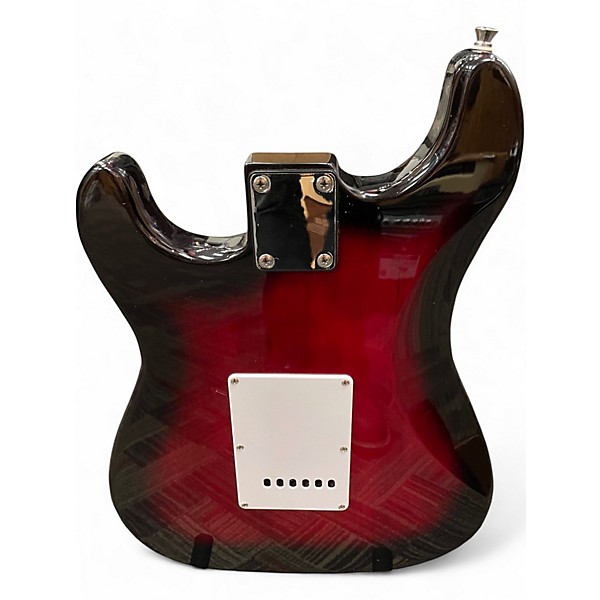 Used Cresent Guitars Strat style 2 Color Sunburst Solid Body Electric Guitar