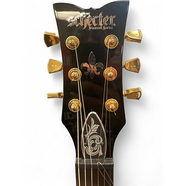 Used Schecter Guitar Research SOLO-II PRZYM PALLADIUM Custom Graphic Solid Body Electric Guitar