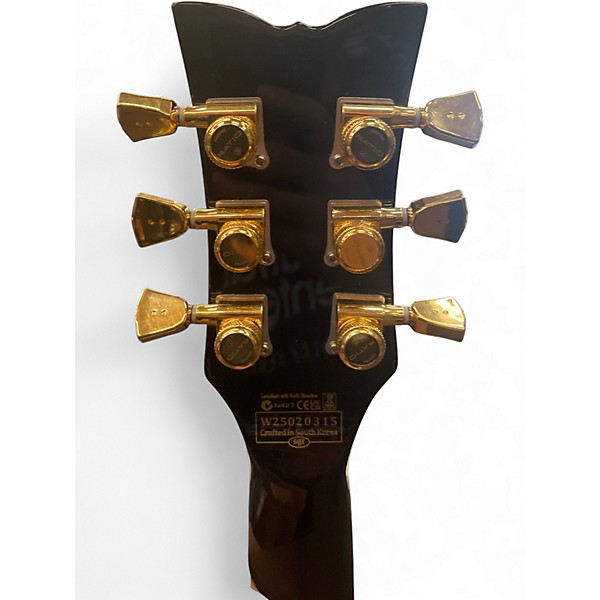 Used Schecter Guitar Research SOLO-II PRZYM PALLADIUM Custom Graphic Solid Body Electric Guitar