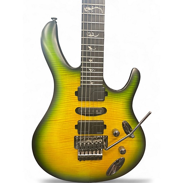 Used PRS SE CHLEO Herman Li Signature MANTIS BURST Solid Body Electric Guitar