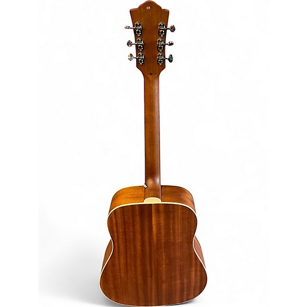 Used Guild D-240E Natural Acoustic Electric Guitar
