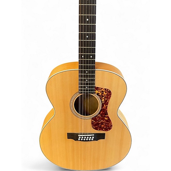Used Guild F-2512E Natural 12 String Acoustic Electric Guitar